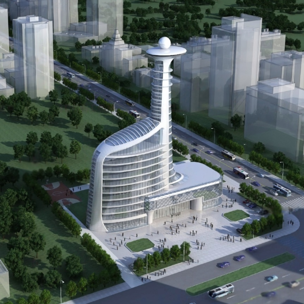 商业建筑楼3D模型